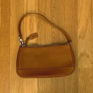 New Coach Purse Camel Leather